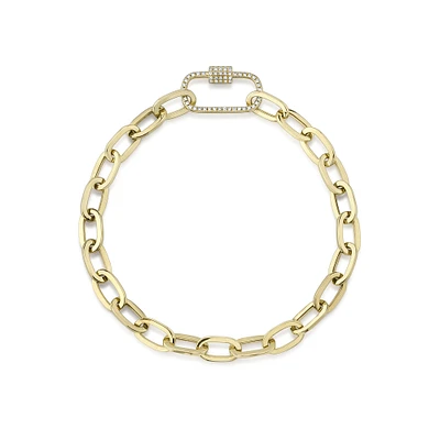 Kate Yellow Gold and Diamond Bracelet