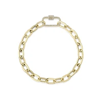 Kate Yellow Gold and Diamond Bracelet