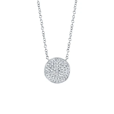 Kate Gold and Diamond Pavé Pendant