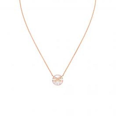 Chaumet | Jeux de Liens Harmony Rose Gold Mother-Of-Pearl Diamond Necklace