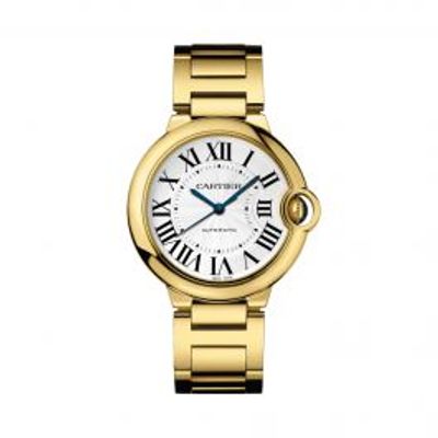 Cartier Ballon Bleu Watch | 36 MM, 18K Yellow Gold, Sapphire