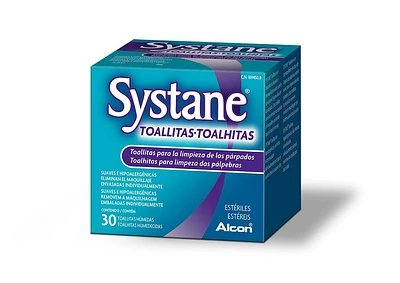 Salud ocular Systane tovalloletes 30 unidades