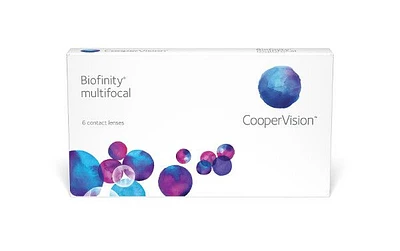 Lentes de contacto Mensais Biofinity Multifocal 6 unidades