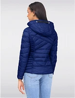Doudoune Capuche Multi-Matelas Vegan par Saki