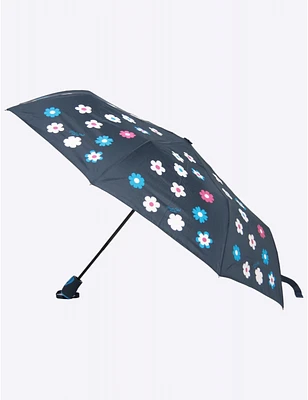 Manteaux Manteaux | La maison du manteau au Québec Parapluie Compact Changeant De Couleur Avec Motif Floral Par Up-Brella