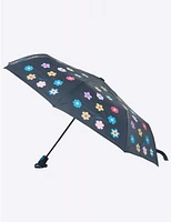 Manteaux Manteaux | La maison du manteau au Québec Parapluie Compact Changeant De Couleur Avec Motif Floral Par Up-Brella
