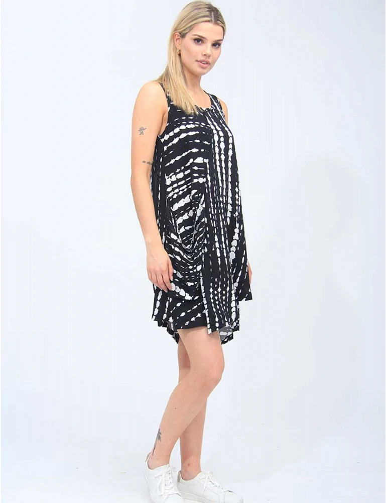 Robe Poche Plaquée Asymétrique Fashion Concepts