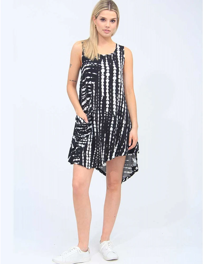 Robe Poche Plaquée Asymétrique Fashion Concepts