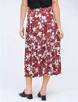 Jupe Maxi A-Ligne Florale Vamp