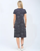 Robe A-Ligne à Pois par Vamp