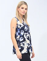 Top Floral Col V par Vamp