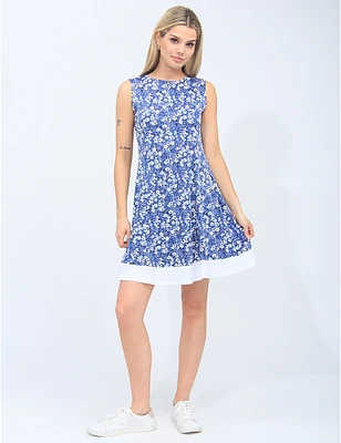 Robe A-ligne Florale Vamp