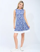Robe A-ligne Florale Vamp