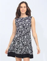 Robe A-ligne Florale par Vamp