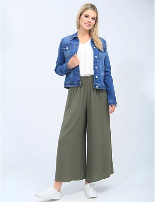 Veste Denim Courte Extensible Baccini