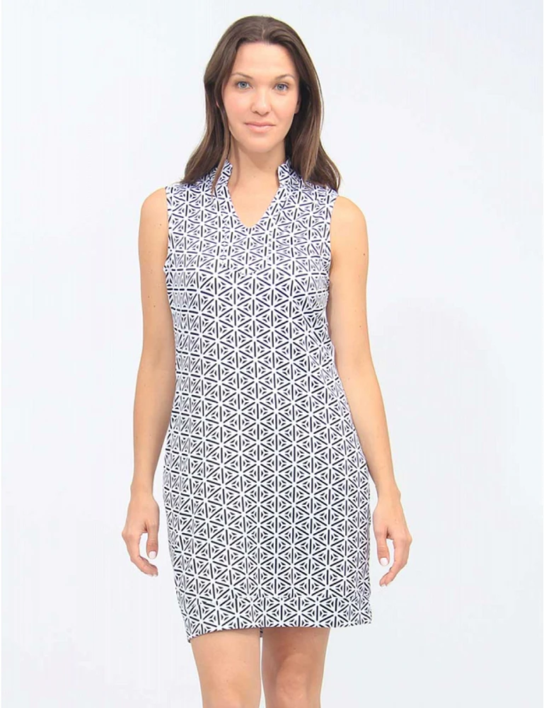 Robe Col V Sans Manches Tango Mango