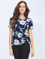 T-Shirt Floral ITY à Œillets Mandy Evans
