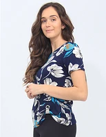 T-Shirt Floral ITY à Œillets Mandy Evans