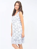 Robe Cercle V-neck Tango Mango