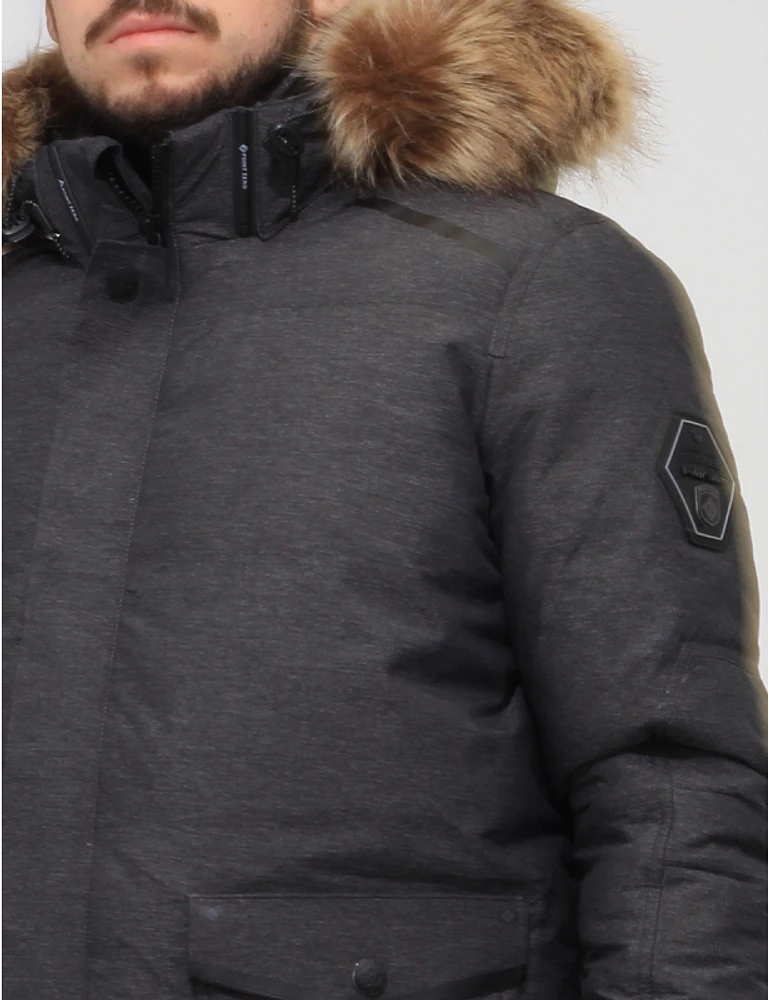 Parka Capuche Eco-Down par Point Zero