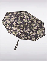 Manteaux Manteaux | La maison du manteau au Québec Parapluie Réversible Polyvalent Multicolore avec Motif de Fleurs et de Feuilles