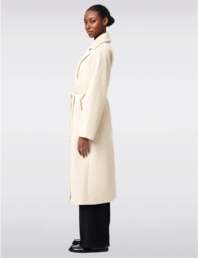 Manteau Long Chic en Laine par Bernardo