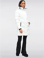 Manteau Long Matelassé Vegan par Oxygen