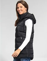 Gilet Puffer Capuche Détachable par Sebby