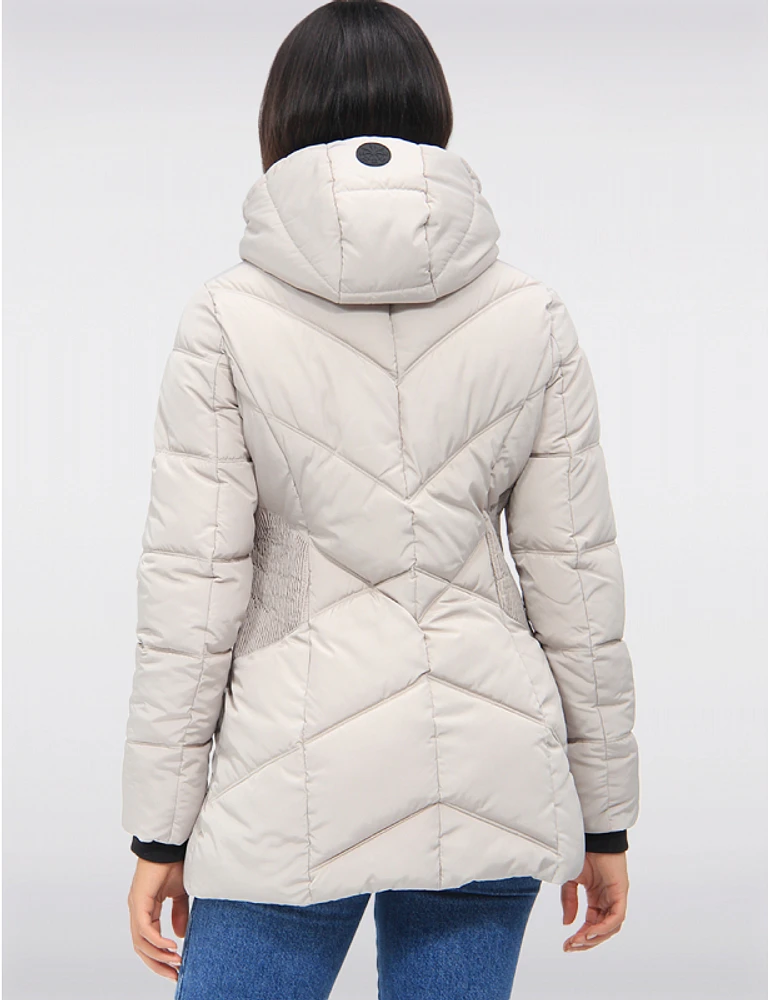 Parka Capuche Vegan Cire par Snoboll