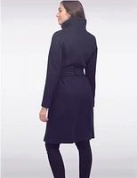 Manteau Col Croisé Ceinturé par Cole Haan