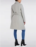 Trench Manteau Ceinturé Laine par Cole Haan