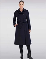 Trench Maxi Laine Double-Boutonnage par Cole Haan