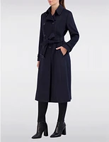 Trench Maxi Laine Double-Boutonnage par Cole Haan