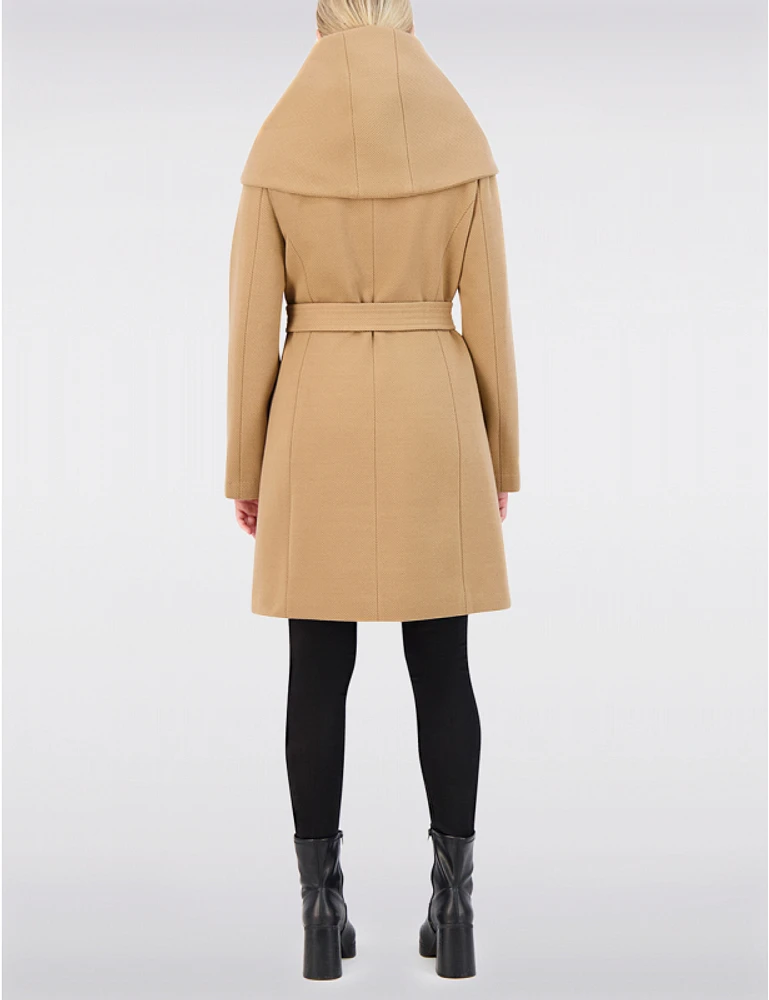 Trench Col Drapé Végan par Cole Haan