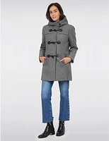 Duffle Coat Capuche Laine par Saki