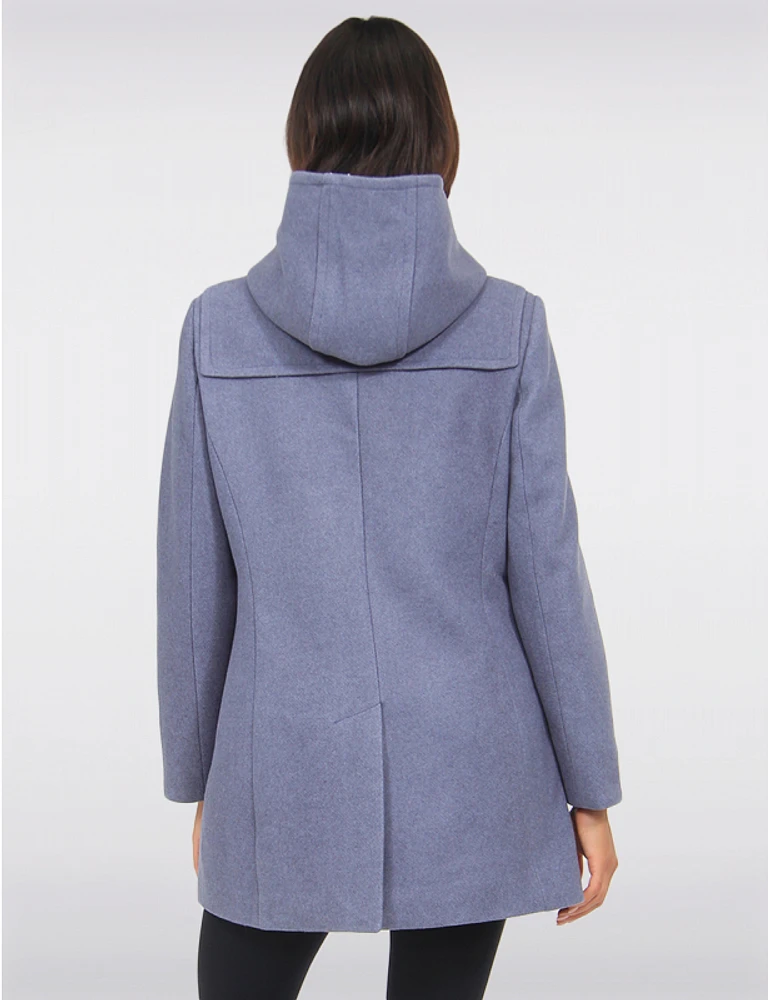 Duffle Coat Capuche Laine par Saki