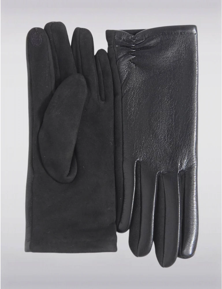 Gants Tactiles Cuir Vegan