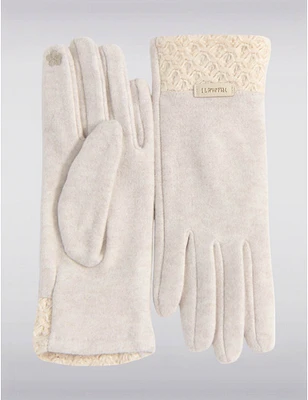 Gants Vegan Laine Stretch par Saki