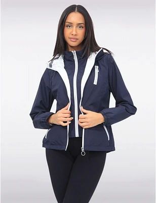 Coupe-vent Capuche Vegan ActivTech® par Saki
