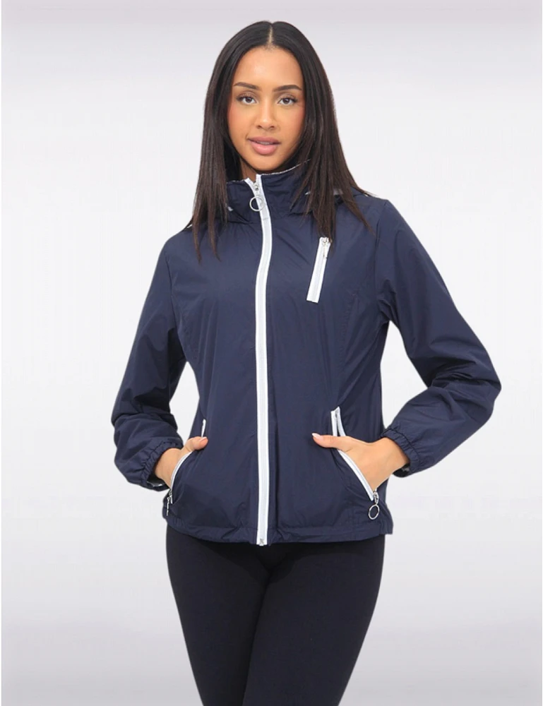 Coupe-vent Capuche Vegan ActivTech® par Saki