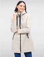 Veste Matelassée Florale par Saki
