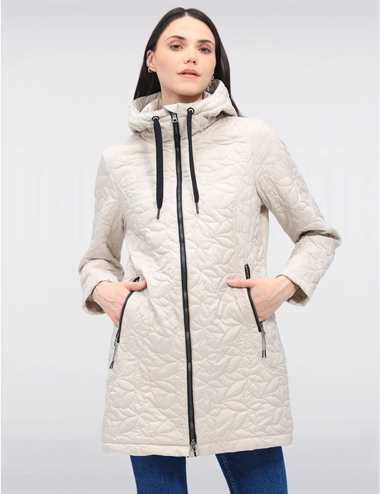 Veste Matelassée Florale par Saki