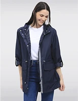 Manteaux | La maison du manteau au Québec Anorak Moderne Mi-Long à Manches Roulées Versatile par Jones New York