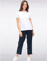 T-shirt Col Rond Coton Vegan par Point Zero