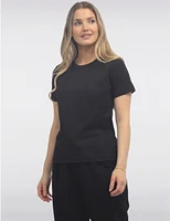 T-shirt Coton Col Rond Vegan par Point Zero