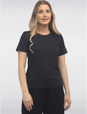 T-shirt Coton Col Rond Vegan par Point Zero