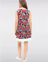 Robe A-Ligne Sans Manches par Vamp