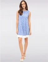 Robe Florale Sans Manches par Vamp
