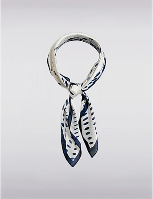 Manteaux | La maison du manteau au Québec Foulard Carré à Imprimé Géométrique Fini Satiné Élégant