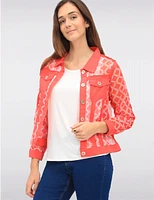 Veste Maille Rouge Légère par Tango Mango